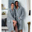Peignoir de luxe pour femme SEYANTE - Peignoir à capuchon en coton éponge turc biologique certifié GOTS-95172900-74456970