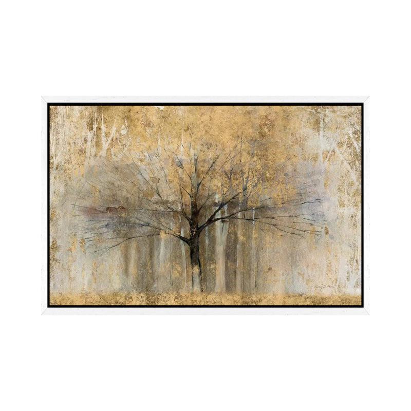 Open Arms Of Gold I by Avery Tillmon Acrylic Print, 66.04 cm H x 45.72 cm W, White Floater Framed