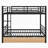 Metal Convertible Bunk Bed With Drawers