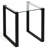 Chantrel Glass Top End Table