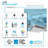 Decaro Aluminum LED Flush Mount