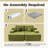83.87"  Sleeper Sofa With Dual Mattress