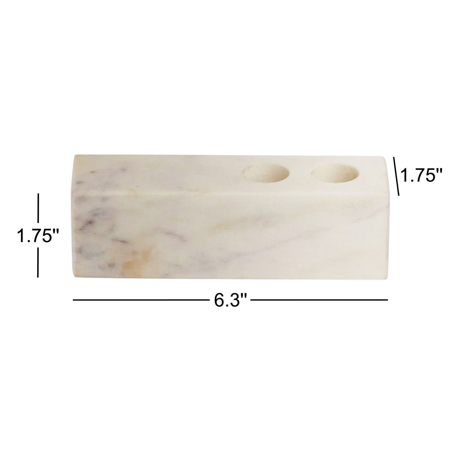 Fleck Genuine Marble Candle Accessories