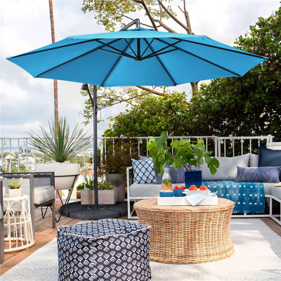 Parasol suspendu d'extérieur 10 pi Brunet