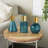 Jaelys Glass Tinted Decorative Vase with Shiny Round Opening Set-106031253-106031254