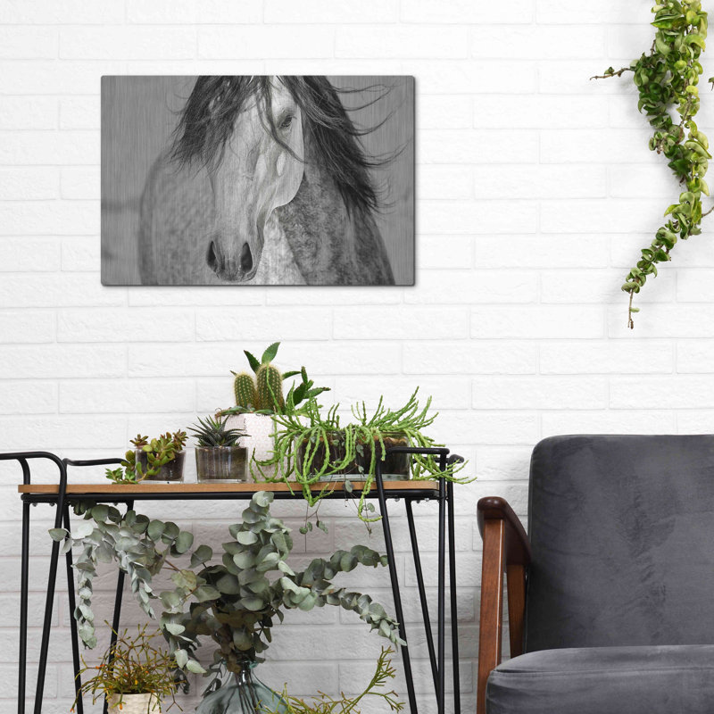 «My Beautiful Mane» par Lisa Dearing, H 12 po x l 16 po