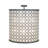 Kepner 8 - Light Dimmable Drum Chandelier
