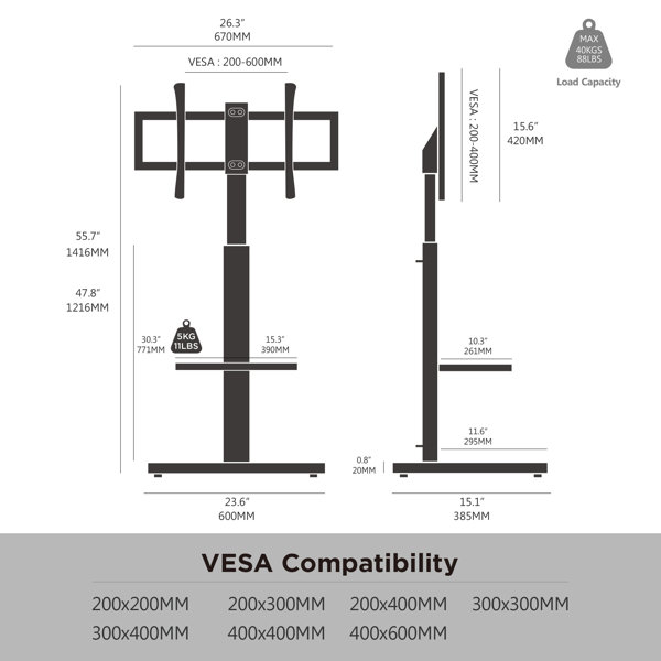 Dimensions du produit