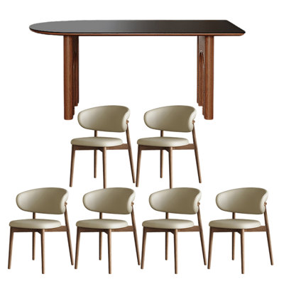 French style retro simple dining table sets