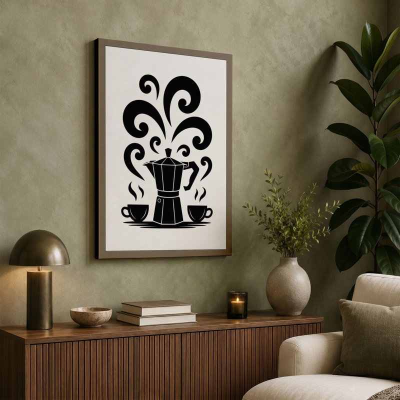Print, 36x24 - 91.4 x 61.0 cm, Teal Border