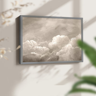 «Painted Clouds I», reproduction encadrée