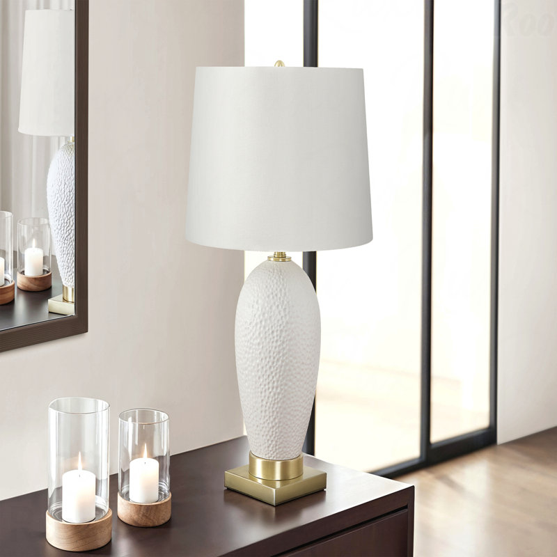 Lampe de table - H 26 po, matériau céramique