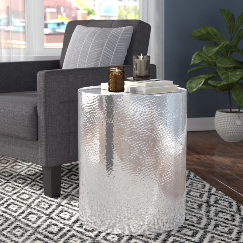 Oxley End Table, Sliver