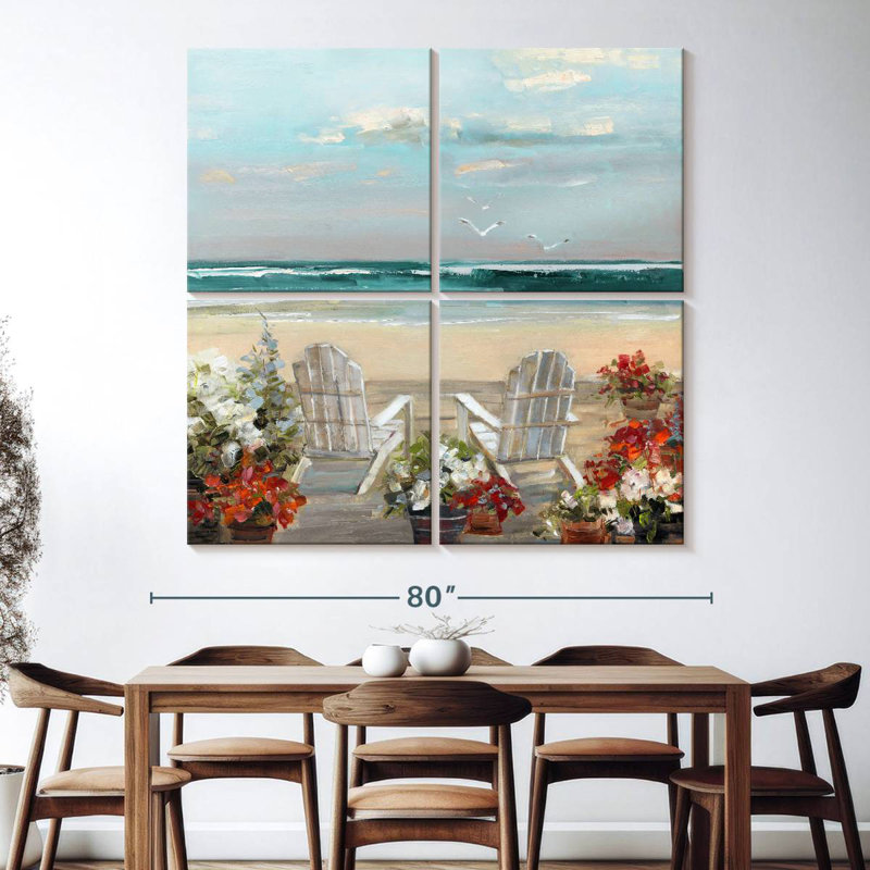 Gillard Summer Sea Breeze, 74" H x 74" W
