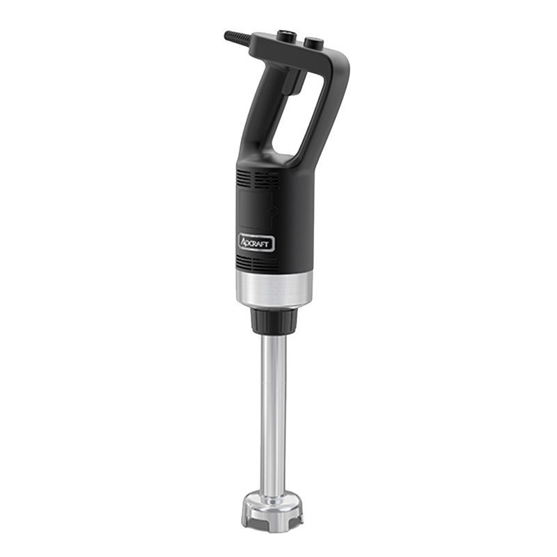 Adcraft 10" Black and Stainless Steel Commercial Immersion Blender