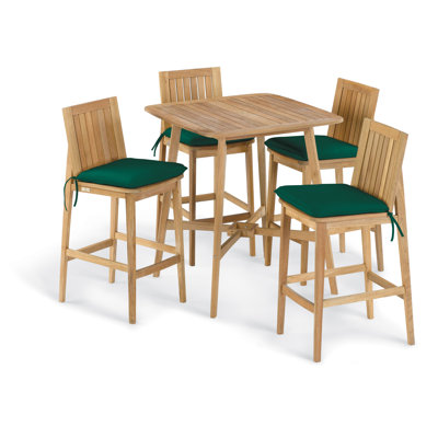 Islay Outdoor 5 - Piece Dining Set with Cushions