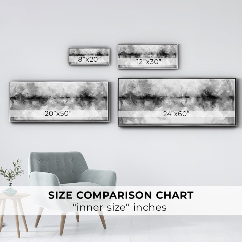 Island Mist- Framed Canvas