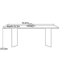 Simple home rectangular dining table-111035568