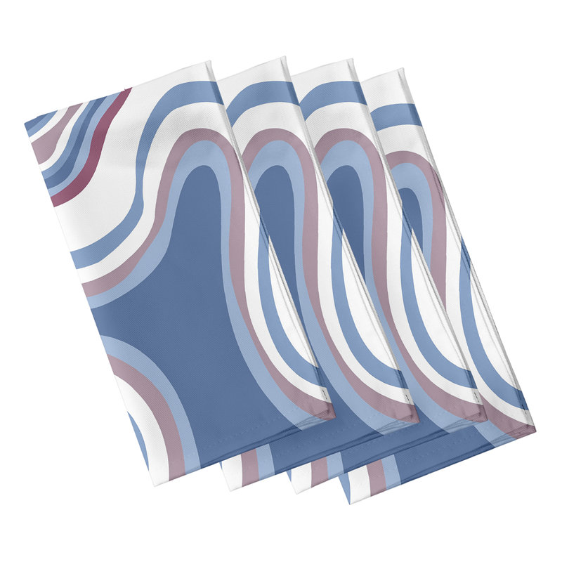 Serviette Whitbeck, L 18 po x L 18 po, Lavande