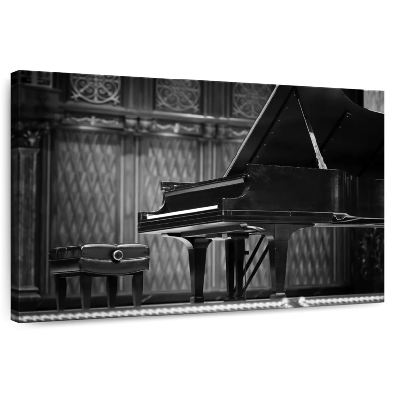 Piano à queue Abarca, H 8 po x l 12 po