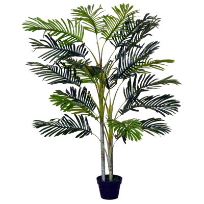 150cm Faux Palm Tree in Cement Pot