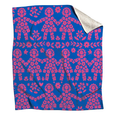 Couvertures à motif floral