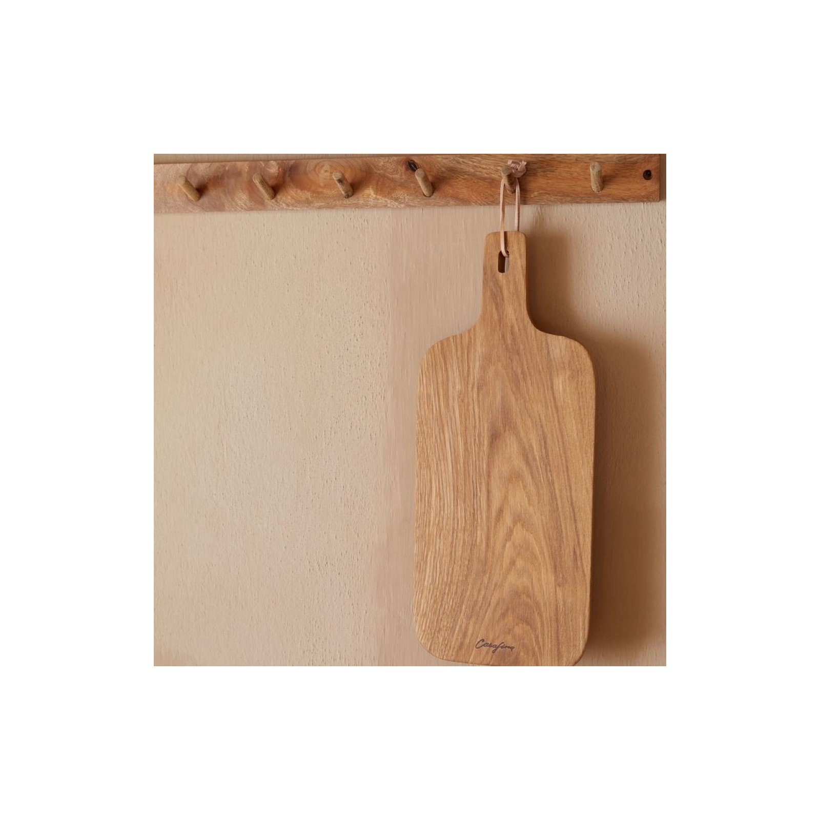 Casafina Oak Oak Wood Cutting Board, 16.5" x 7"
