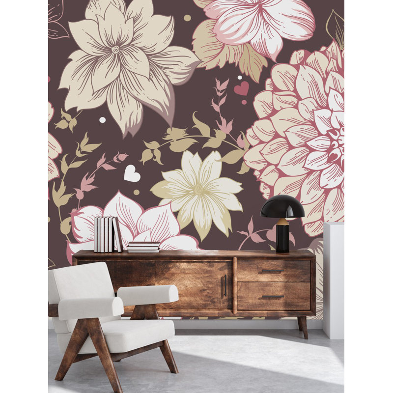 Murale pelez et collez, L 10,42 pi x L 10,42 pi