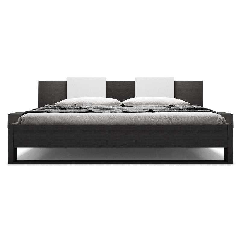 Monroe Bed, King, Wenge Black