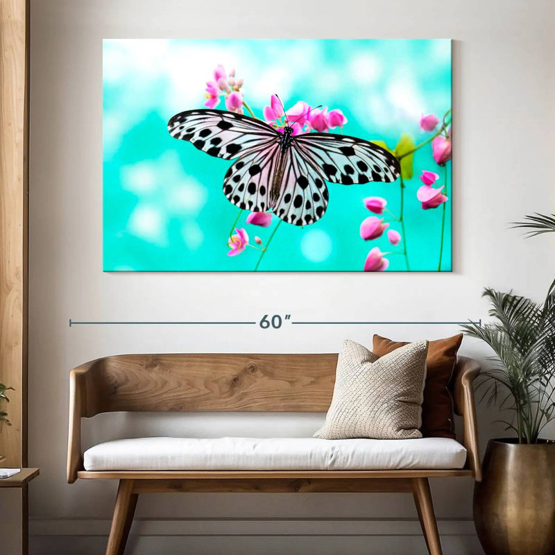 Brampt papillon élégance, H 34 po x l 51 po