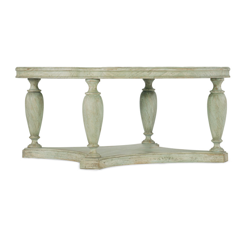Traditions Solid Wood Cocktail Table, Pistachio