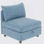 Causeuse-causeuse, canapé-lit de style Mid-Century moderne avec rangement-283167284