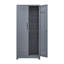 Armoires de rangement en métal, armoire à outils de nettoyage avec porte verrouillable, grand porte-outils à balais et rangement, grande armoire de rangement pour cuisine, garde-manger, bureau, magasin