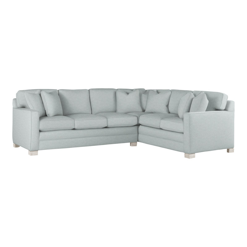 Hillcrest Upholstered L-Shaped Sectional Reversible, Ian Haze, Casa Blanca