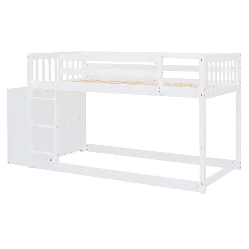 Lit escamotable avec système de levage et de bureau hydraulique, style moderne, peu encombrant, Simple sur simple, Blanc