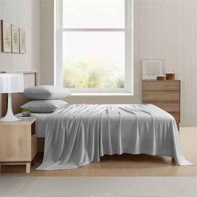 Ensemble de draps en jersey chiné riche en coton 4 pièces Aeropostale