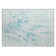 Machine Washable Indoor/Outdoor Xhevrie Teal Rug