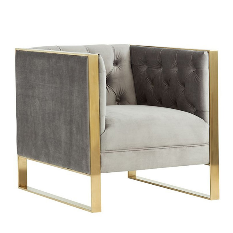 Cremona Velvet Armchair