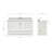 Moille 61" Single Bathroom Vanity Set-1378355692