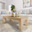 Candon Solid Wood Top Coffee Table-1922170694-1922170691