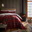 Brushed Cotton Tartan Check Duvet Cover Set-23991930-24064939