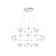 Netto 33 - Light Dimmable LED Tiered Chandelier