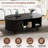 Oval Coffee Table With Storage-263621686