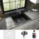 Karran Quartz 25'' X 22'' Single Bowl Drop-in Kitchen Sink Kit