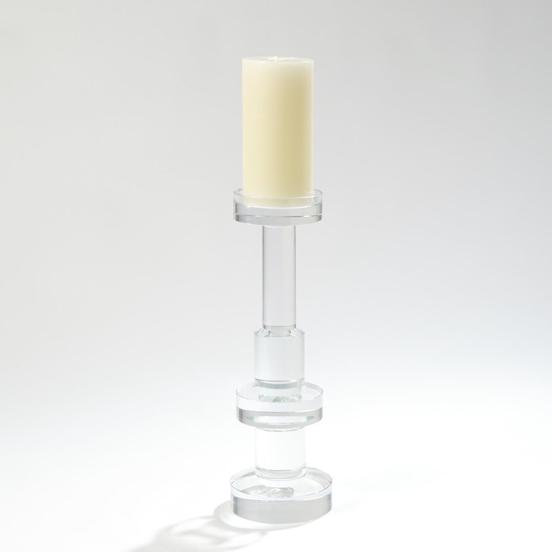 Brilliant Round Pillar Holder-Lg