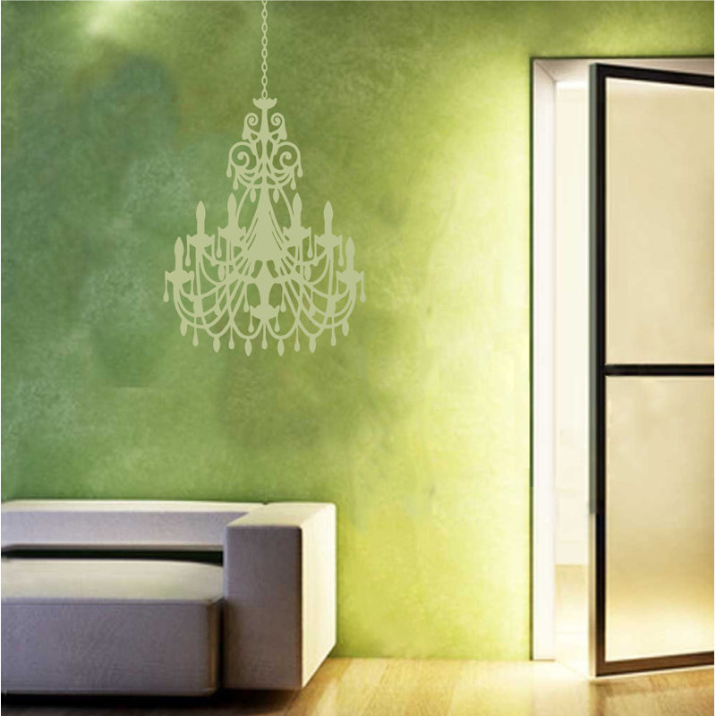 Other Non-Wall Damaging Wall Decal, 24" H x 16" W x 0.01" D, Celadon