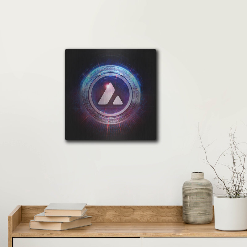 "Wagmi Avalanche Crypto" par Valentyn Artemenko, H 12 po x l 12 po