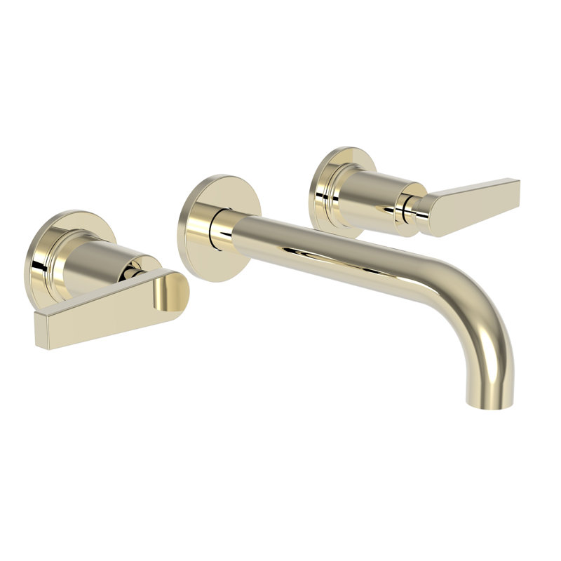 Dorrance Wall Mount Bathroom Faucet, French Gold