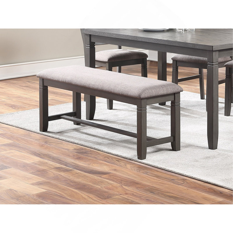 Table de salle à manger 6pc, Gris, Gris