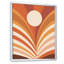 Rétro terre cuite soleil paysage Mid-Century I - décoration murale moderne Mid-Century-555836147-750729230
